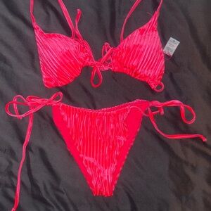 Dippin' Daisy's Vibrant Red Bikini